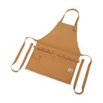 キャプテンスタッグ UG3254 フィールド エプロン ロング ブラウン 小物入れ 収納 アウトドア キャンプ UG-3254