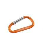 Yahoo! Yahoo!ショッピング(ヤフー ショッピング)キャプテンスタッグ UM1846 アルミアクセサリー Dカラビナ オレンジ Lサイズ 連結器具 アウトドア キャンプ UM-1846