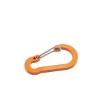 Yahoo! Yahoo!ショッピング(ヤフー ショッピング)キャプテンスタッグ UM1856 アルミアクセサリー フラットカラビナ オレンジ Sサイズ 連結器具 アウトドア キャンプ UM-1856