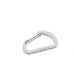 Yahoo! Yahoo!ショッピング(ヤフー ショッピング)キャプテンスタッグ UM1862 アルミアクセサリー フラットDカラビナ シルバー Sサイズ 連結器具 アウトドア キャンプ UM-1862