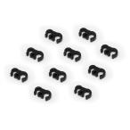 スウェッジライン SLP492-10 ホース&ハーネスクリップ コーティング有 内径φ6.3+内径φ4.3〜4.8 10個 ホースクランプ パーツ プロト