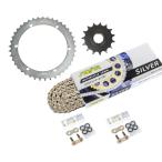 サンスター KS32406 スプロケット&チェーンキット シルバー 520 フロント15T リア41T 3点セット SR400 88年-21年 SUNSTARチェーン スプロケ チェーン