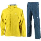 カナディアンイースト RainWearMen’sレインウェアメンズセット上下セットCEW7011S耐水圧20，000mm簡単収納ポケッタブルイエローネイビー