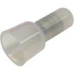 プロツールス TOOL401 絶縁被覆付閉端接続子(CE型) 1.25sq 乳白色 21mm 100個入 電装部品 整備 メンテナンス カスタムジャパン