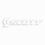 SCOTT スコット 217634-2362-1 ホリゾンタル ステッカー ホワイト 25cm バイク シール アクセサリー