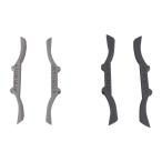 POD K8 3.0 ヒンジインサートセット 左右共通 片足分 バイク 膝 ひざ ニーブレース 補修 パーツ KX34-VAR-BL-OS