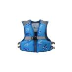  штраф Japan FV-6153 детский плавающий лучший голубой / морской M размер Junior спасательный жилет спасательный жилет море речная рыбалка 