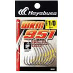 ハヤブサ 95181-2/0 WRM951 AERO オフセットフック つや消しブラック 2/0号 8個入 ハリ 針 エアロ 淡水 バス釣り 釣具 つり フィッシング Hayabusa