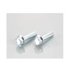 キタコ 0900-062-02005 フランジ付六角ボルト (ユニクロメッキ) M6XP1.0X30mm 2個