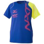 MIZUNO ミズノ 32JA7020 Tシャツ 半袖 N-XT メンズ サーフブルー×セーフティーイエロー Mサイズ