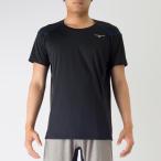 MIZUNO ミズノ 32MA7103 ソーラーカットTシャツ 半袖 メンズ ブラック Lサイズ