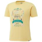 MIZUNO ミズノ A2JA7232 プリントTシャツ 半袖 ドライベクター レディース ゴールドフィンチ Mサイズ