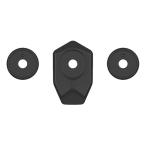 OGK D20F バイザーカラーセット ブラック GEOSYSシリーズ ヘルメットパーツ 補修 カブト Kabuto