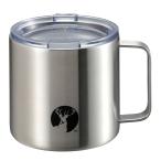 キャプテンスタッグ UE3494 HDマグカップ フタ付 シルバー 450ml コップ バーベキュー アウトドア キャンプ UE-3494