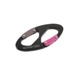 Yahoo! Yahoo!ショッピング(ヤフー ショッピング)キャプテンスタッグ UM1868 アルミアクセサリー ダブルカラビナ ブラック 連結器具 アウトドア キャンプ UM-1868