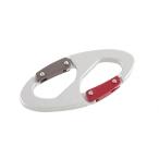 Yahoo! Yahoo!ショッピング(ヤフー ショッピング)キャプテンスタッグ UM1872 アルミアクセサリー ダブルカラビナ シルバー 連結器具 アウトドア キャンプ UM-1872