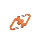 Yahoo! Yahoo!ショッピング(ヤフー ショッピング)キャプテンスタッグ UM1874 アルミアクセサリー ダブルカラビナ&ボトルオープナー オレンジ 栓抜き 連結器具 アウトドア キャンプ UM-1874