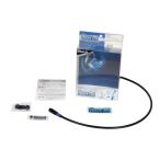 セロー225 メッシュ ブレーキホース フロント ブラック/ブラックホース スウェッジライン BAFB240 フロントホースキット セロー225 85-93年