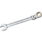 スーパーツール GRW14F ギアレンチ 14mm 全長190mm フレックスタイプ 作業用品 工具 電設 配管 空調 締付