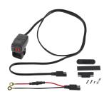  мотоцикл USB 2 порт QC3.0 внезапный скорость зарядка touring сопутствующие товары мотоцикл аксессуары для мотоцикла для мотоцикла USB источник питания 