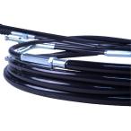 ワイヤーセット CB400SF -98 20cmロング ブラックアウター メール便は送料無料