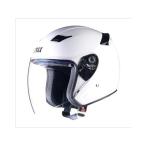 ヘルメット バイク リード工業 LEAD ジェットヘルメット SJ8 Lサイズ (59〜60センチ) ホワイト