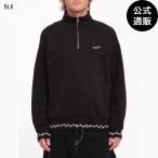 【7日＆9日はボーナスストア+10％】【公式】 OUTLET ボルコム MOCKLOV CREW - BLACK 全1色 XS/S/M/L/XL/XXL VOLCOM