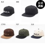 ショッピングoutlet OUTLET 2023 ルーカ メンズ ルーカ TWILL SNAPBACK キャップ 2023年秋冬モデル 全5色 F rvca