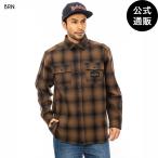 ショッピングビラボン 【28日-2日はボーナスストア+10％】OUTLET 送料無料 【公式】2024 ビラボン メンズ HEAVY FLANNEL 長袖シャツ BRN 2024年秋冬モデル 全1色 M/L/XL