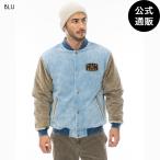 ショッピングビラボン 【28日-2日はボーナスストア+10％】OUTLET 送料無料 【公式】2024 ビラボン メンズ DENIM STADIUM ジャケット BLU 2024年秋冬モデル 全1色