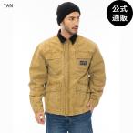 ショッピングビラボン 【4日-5日はボーナスストア+10％】OUTLET 送料無料 【公式】2024 ビラボン メンズ IMMORTAL HEAVY CANVAS ジャケット TAN 2024年秋冬モデル 全1色