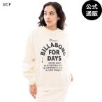 【15日-17日はボーナスストア+10％】OUTLET 送料無料 【公式】2024 ビラボン レディース SIDE RIB HEAVY SWEAT トレーナー WCP 2024年秋冬モデル