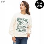 ショッピングビラボン 【25日-30日はボーナスストア+10％】OUTLET 送料無料 【公式】2024 ビラボン レディース FRESH TAKE KENDAL SW トレーナー WCP 2024年秋冬モデル