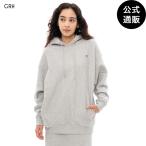 【9日-12日はボーナスストア+10%】OUTLET 送料無料 直営店限定 2024 ビラボン レディース SIDE RIB HEAVY SWEAT パーカー GRH 2024年秋冬モデル 全1色 M/L