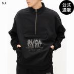 ショッピングビラボン 【4日-5日はボーナスストア+10％】OUTLET 送料無料 【公式】2024 ルーカ メンズ METALURGY ZIP パーカー BLK 2024年秋冬モデル 全1色 S/M/L rvca