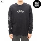 (25日-26日はボーナスストア+10％)OUTLET （公式） 2024 ルーカ メンズ CHEFS KISS LS ロンＴ BLK 2024年秋冬モデル 全1色 S/M/L/XL rvca