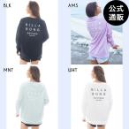 SALE 送料無料 【公式】ビラボン レディース MORFY LOGO LS BOAT NECK TEE RASH 長袖ラッシュガード 2025年春夏モデル 全4色 M/L BILLABONG
