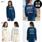 (1 день -31 день. бонус магазин +4%)OUTLET бесплатная доставка ( официальный ) Billabong женский SURF CAMP TRIPLE PALMS SWEAT C футболка LOOSE FIT