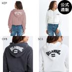 【28日-2日はボーナスストア+10％】【公式】ビラボン レディース HOOD LOGO ZIP PARKA パーカー  LOOSE CROPPED 2025年秋冬モデル  全3色 M/L
