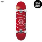(1 день -30 день. бонус магазин +4%)( официальный ) Element скейтборд {7.2 Inch} HUG RED Kids Complete панель 2026 год осень-зима модель все 1 цвет 
