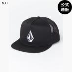 【28日-2日はボーナスストア+10％】【公式】 OUTLET ボルコム V Full Stone Trucker Hat - Black 全1色 O/S VOLCOM