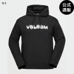 ショッピングvolcom 【7日＆9日はボーナスストア+10％】OUTLET 送料無料 【公式】ボルコム Mens Essential Hoodie - Black 全1色 S/M/L/XL VOLCOM