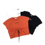 50%OFF セール 【返品・交換不可】 SISTER JENNI シスタージェニィ 子供服 20春夏 2WAYシャーリングロゴ半袖Tシャツ