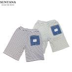 SUNTANA　サンタナ　子供服　17春夏　INDIGO POCKETハーフパンツ　100cm〜140cm　990円均一　セール　返品・交換不可