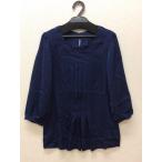  bell mezzo n темно-синий точка рисунок блуза лента ремень имеется 