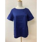  Laura Ashley Laura Ashley королевский синий тянуть over блуза лист ... выше like размер 1