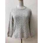 Samansa Mos2. становится бежевый. свитер . плетеный 