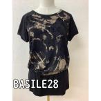 BASILE28baji-re28blau Gin g cut and sewn чёрный . бежевый и т.п. принт размер 42