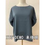 ITS'DEMO イッツデモ　タグ付き未使用 グレーブラウス サイズF