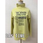 DAY TIME DAY TIME.. горчица цвет cut and sewn ламе серый Logo размер M